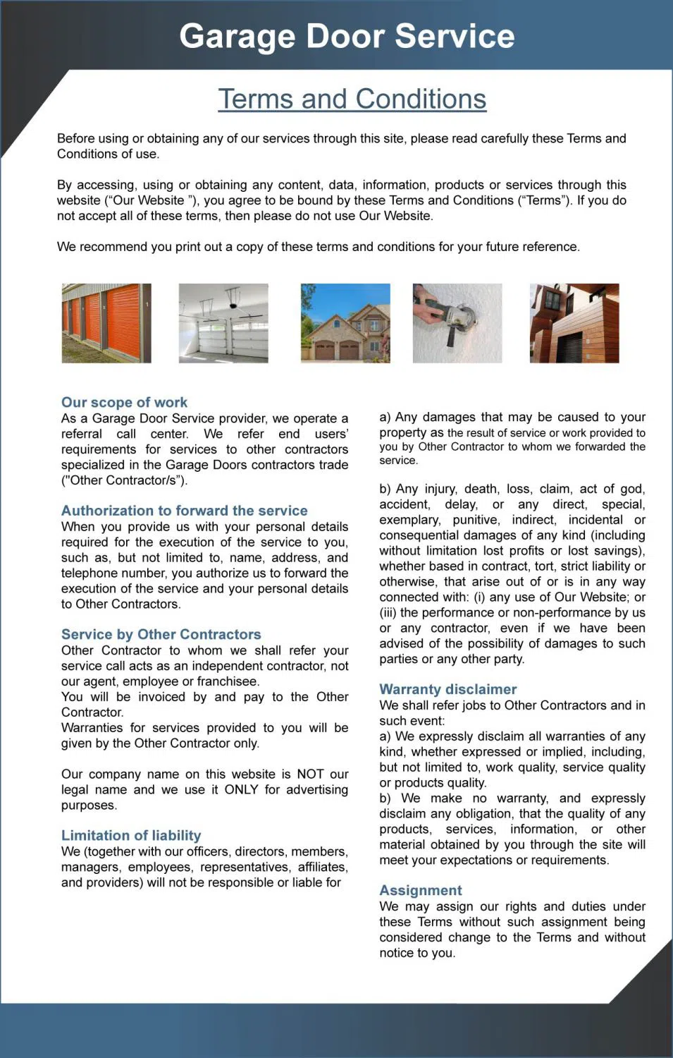 Golden Garage Door Service Las Vegas, NV 702-534-3833